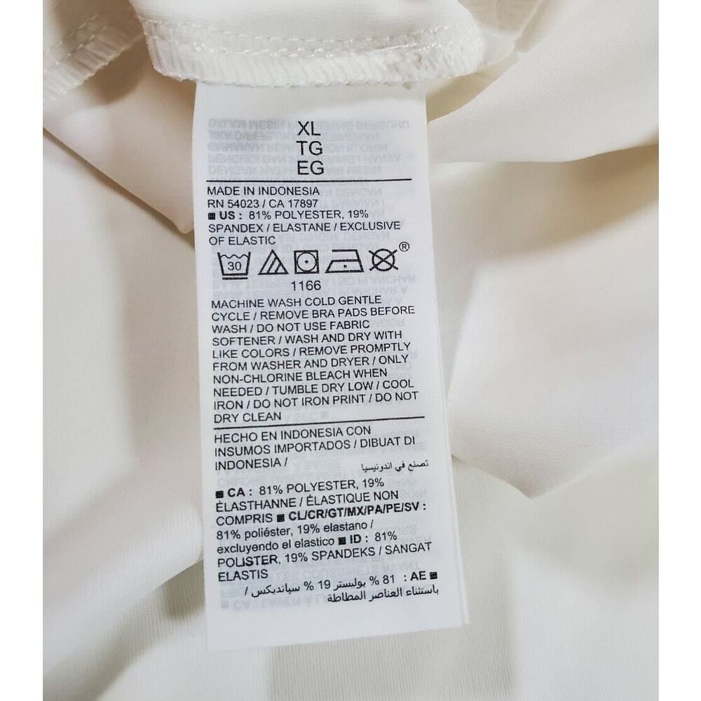 NWT Old Navy Womens Active Dress XL White A-line Tennis Golf Skort - Picture 4 of 6